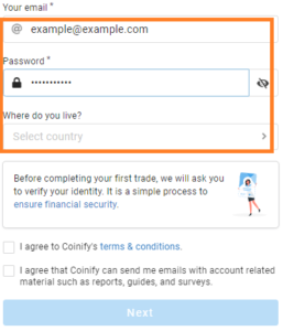 Crypto Apex Pros Partners With Coinify To Make Buying Bitcoin Even Easier - Coinify EmailCountry 257x300